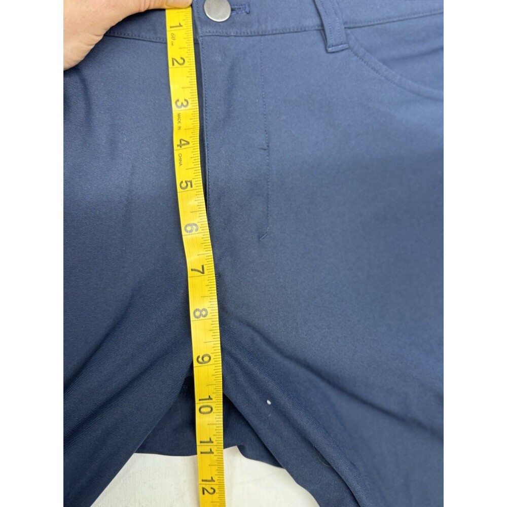 lululemon ABC Classic-Fit 5 Pocket Pant 33x33 Warpstreme Navy Blue Golf Office - Picture 7 of 10